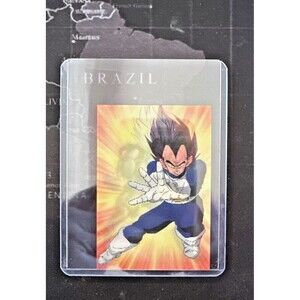 Dragon Ball Z Lenticular Card Ascended Saiyan Vegeta 2002 Bird Studio rare DBZ